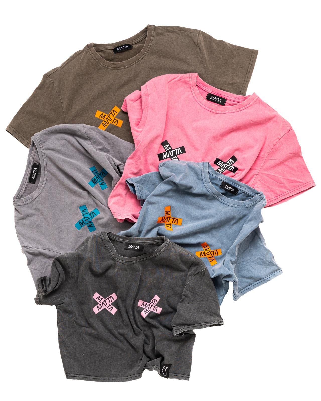CROPPED TEE SCOTCH - t-shirt corta Matta